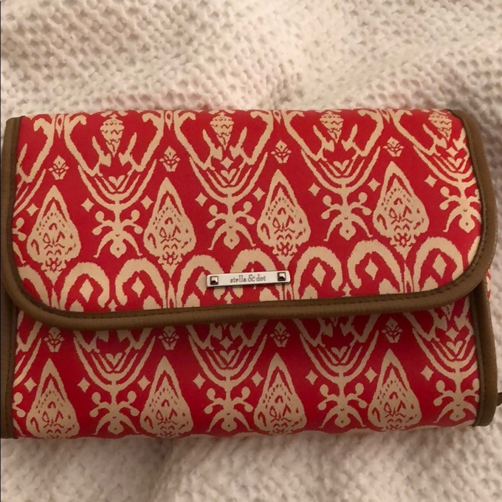 Stella and Dot Travel Cosmetic Jewelry Bag